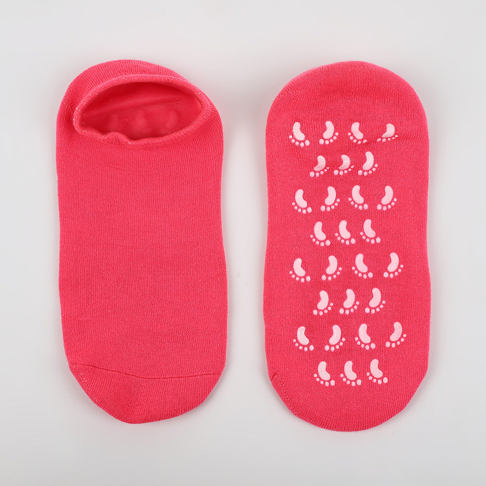 Gel Anti-cracking Moisturizing Silicone Socks Women's Foot Membrane Foot Membrane Heel Anti-slip Softened Callous Indoor Floor Socks