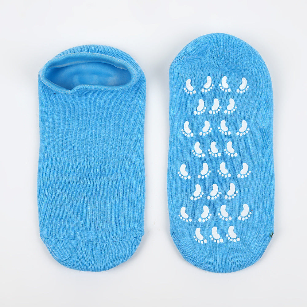 Gel Anti-cracking Moisturizing Silicone Socks Women's Foot Membrane Foot Membrane Heel Anti-slip Softened Callous Indoor Floor Socks