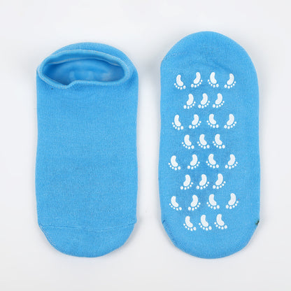 Gel Anti-cracking Moisturizing Silicone Socks Women's Foot Membrane Foot Membrane Heel Anti-slip Softened Callous Indoor Floor Socks