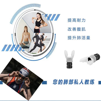 Popular Portable Mouthpiece-Type Lung Capacity Trainer for Copd, Lung Function Improvement Breathing Trainer, Exercise Trainer