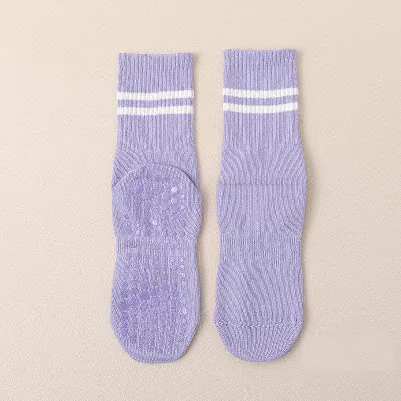 Yoga socks children's mid-tube socks non-slip indoor fitness dispensing socks Pilates women's sports socks