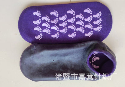 Gel Anti-cracking Moisturizing Silicone Socks Women's Foot Membrane Foot Membrane Heel Anti-slip Softened Callous Indoor Floor Socks