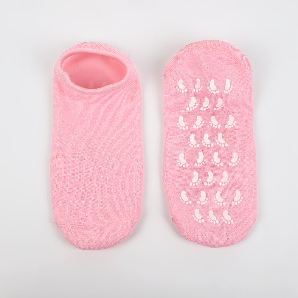 Gel Anti-cracking Moisturizing Silicone Socks Women's Foot Membrane Foot Membrane Heel Anti-slip Softened Callous Indoor Floor Socks