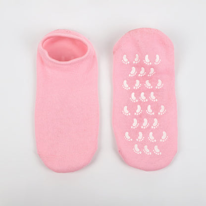 Gel Anti-cracking Moisturizing Silicone Socks Women's Foot Membrane Foot Membrane Heel Anti-slip Softened Callous Indoor Floor Socks