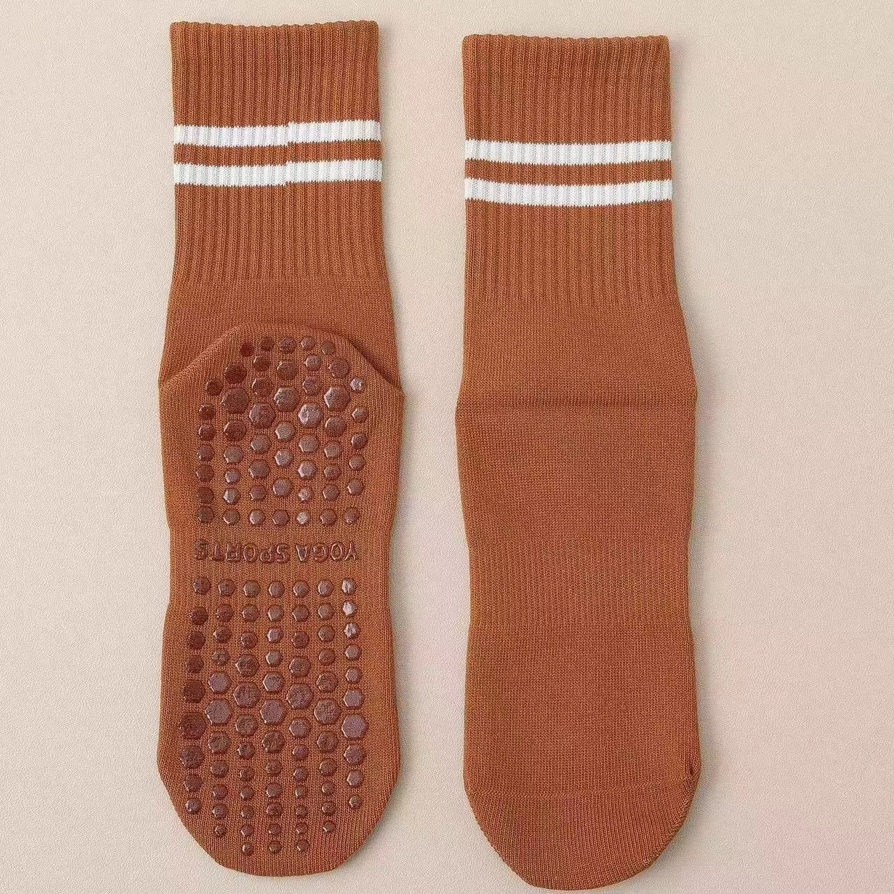 Yoga socks children's mid-tube socks non-slip indoor fitness dispensing socks Pilates women's sports socks