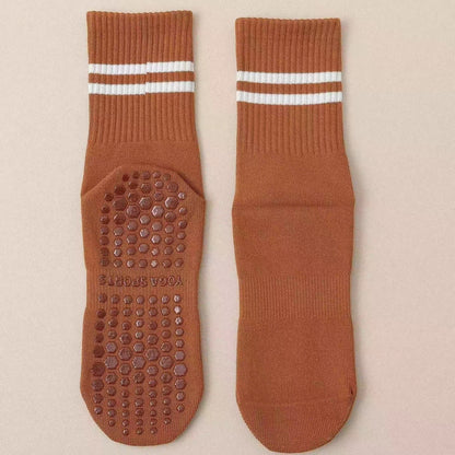 Yoga socks children's mid-tube socks non-slip indoor fitness dispensing socks Pilates women's sports socks